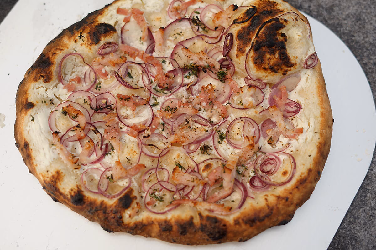 Hvad betyder flammkuchen?