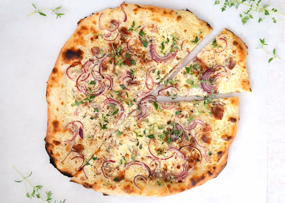 Hvad betyder flammkuchen?
