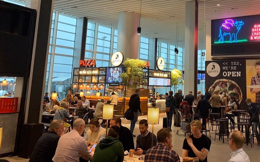 Kan man spise i Københavns Lufthavn?