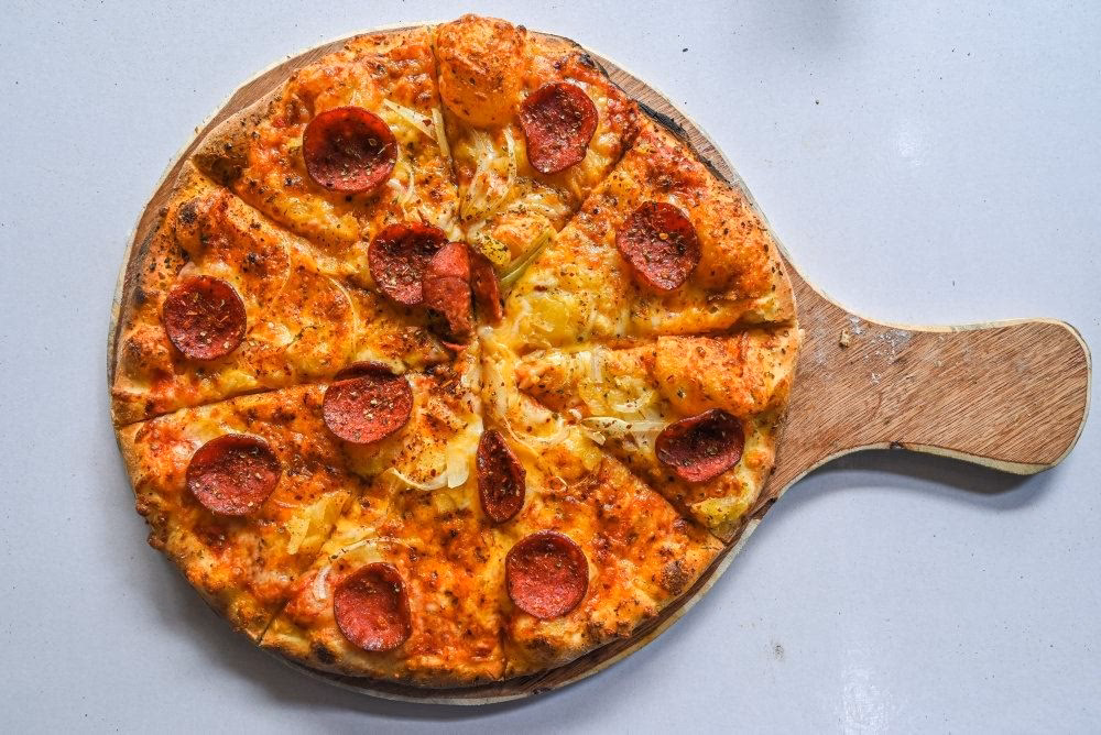 Hvad er der flest kalorier i, pizza eller burger?