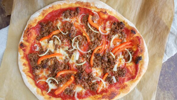 Hvad er der på en meat lover pizza?