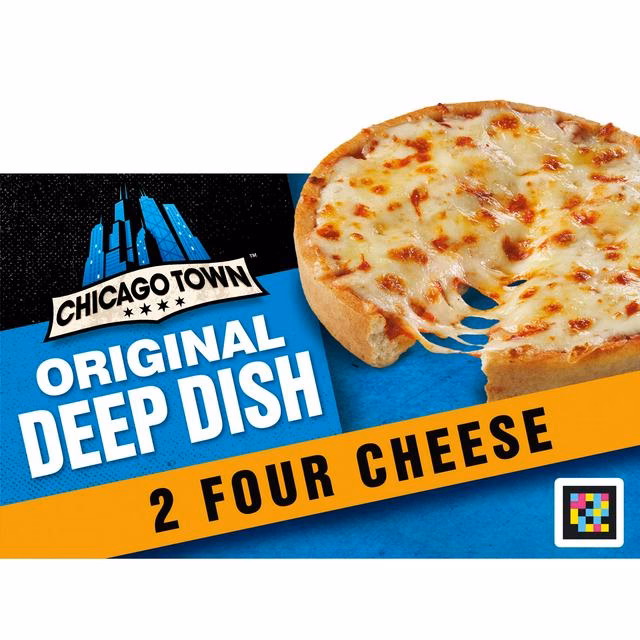 Hvor mange grader skal en frysepizza have?