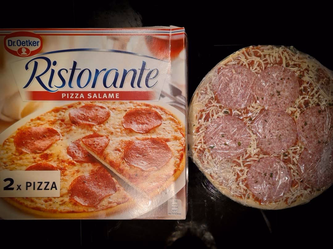 Hvor lang tid skal Dr. Oetker pizza have?