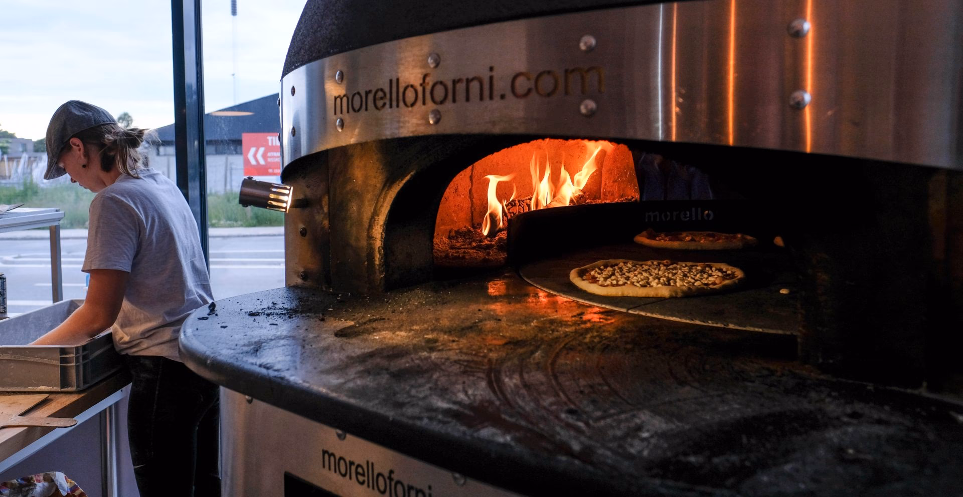 Hvor mange ild pizza butikker er der?