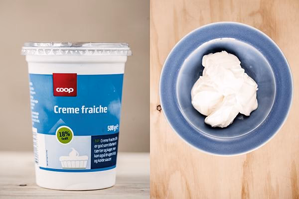 Kan man bruge creme fraiche i stedet for yoghurt til bagning?