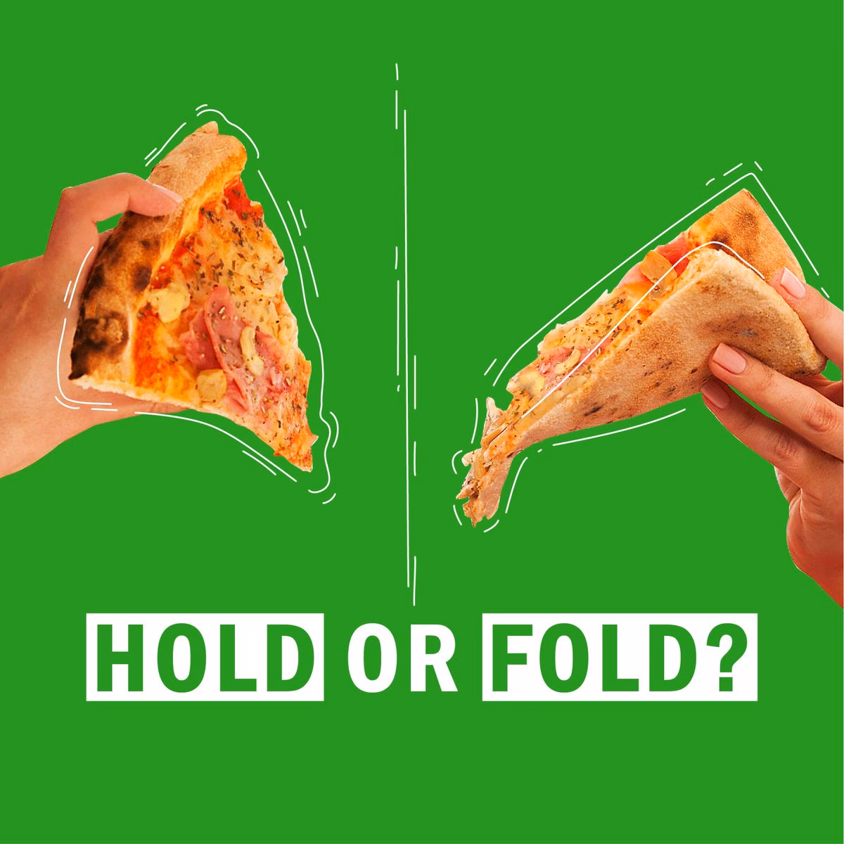 Hvordan holder man pizzaer varme?