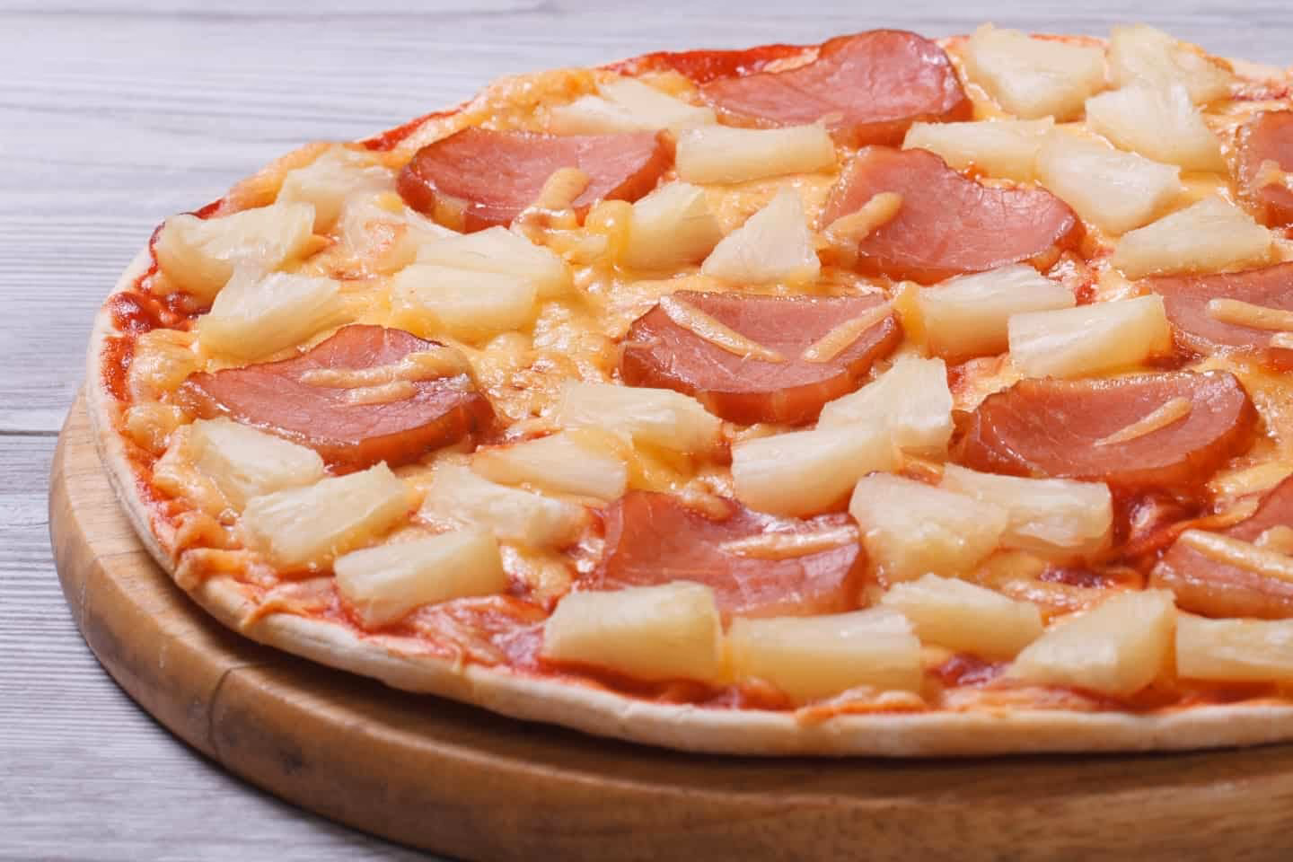 Kan man få ananas på pizza i Italien?